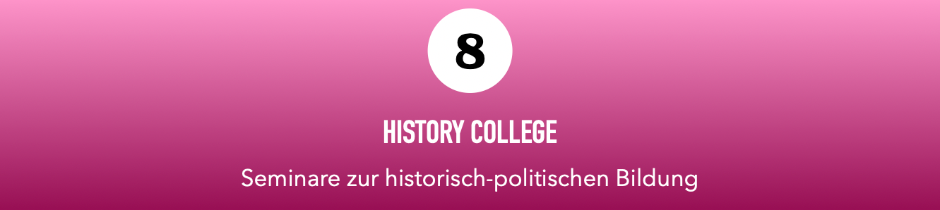 Symbolbild für Projektreihe 8 - Historical Collage: Seminar zur historisch-politischen Bildung
